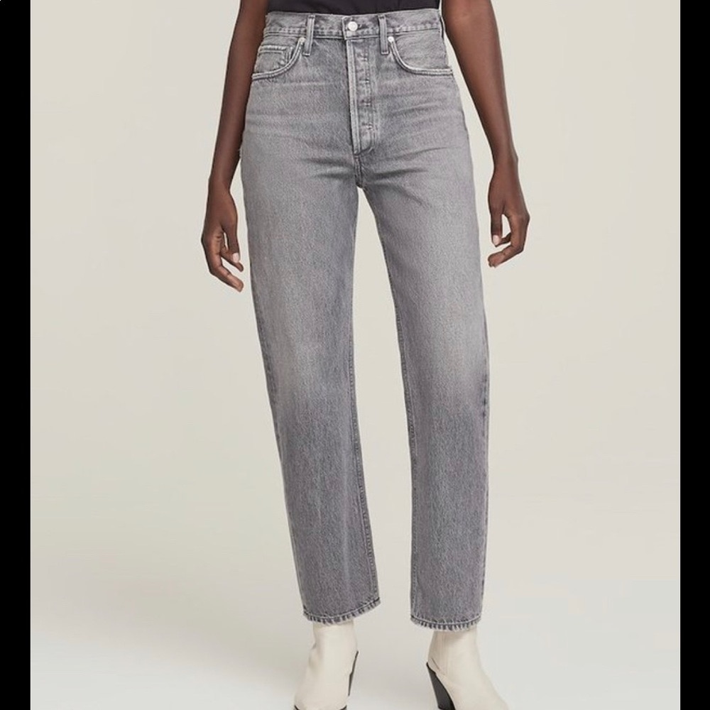 OBO AGOLDE 90’s pinch waist grey never worn